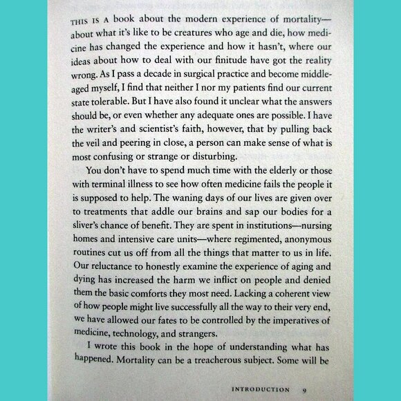 Book - Being Mortal: Medicine and What Matters in the End, by Atul Gawande - Picture 11 of 16